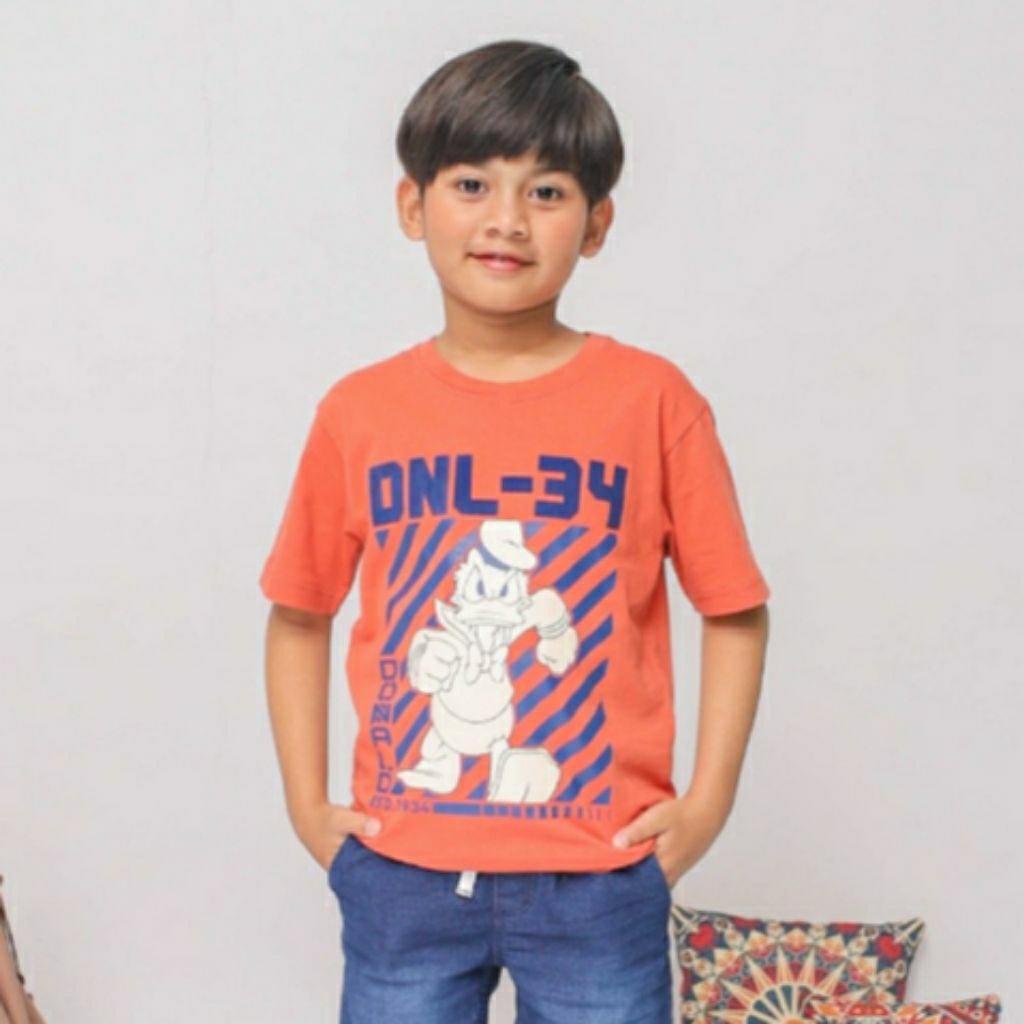 kaos anak laki laki size 8/rodeo junior/Donald duck