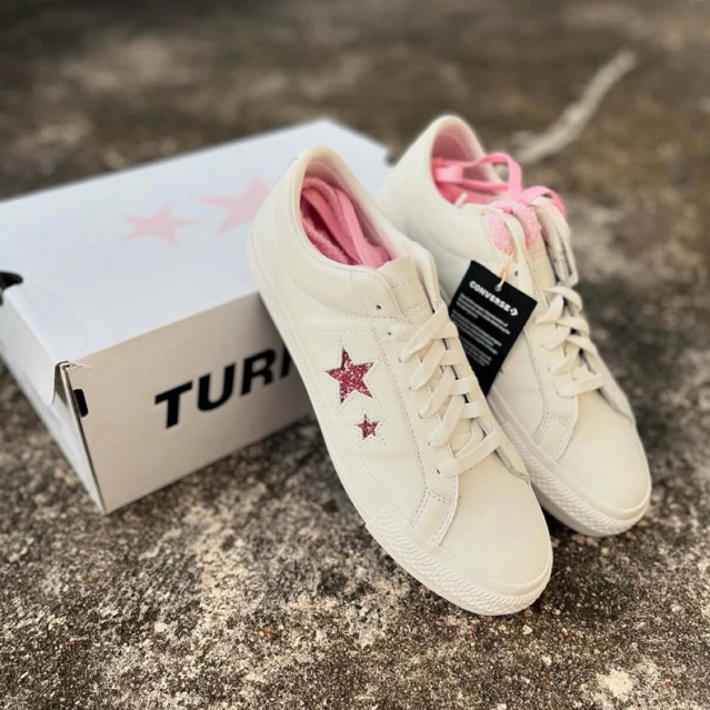 Converse One Star X Turnstile White Pink Original Resmi Store