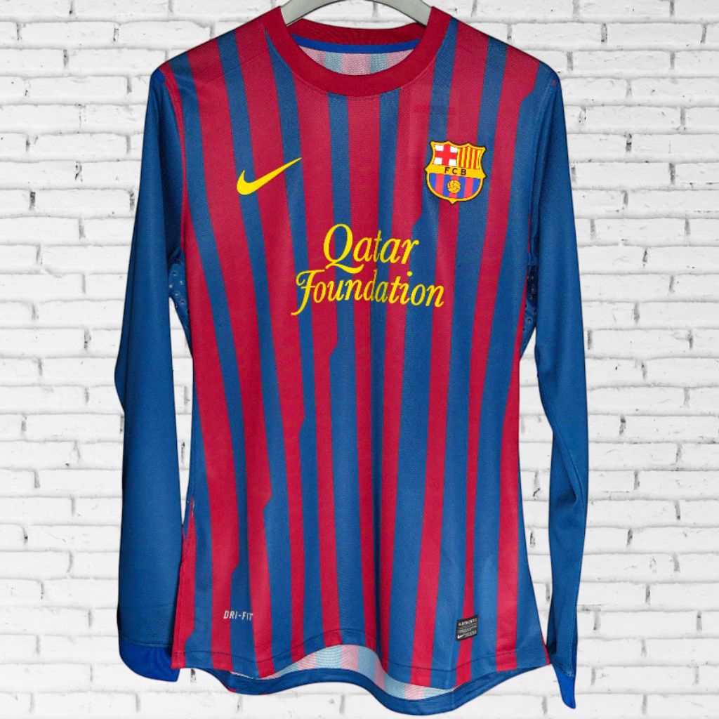 Barcelona Home 11/12 Ls Player Issue