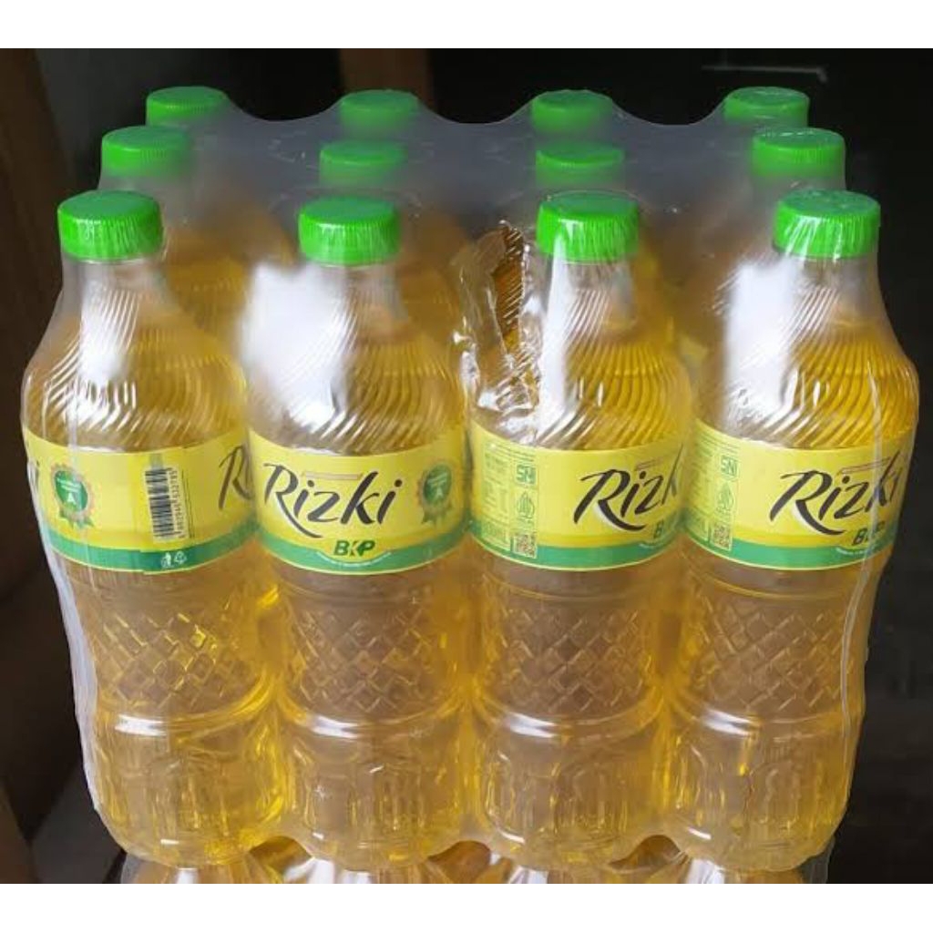 MINYAK GORENG RIZKI 800ML (1krat)