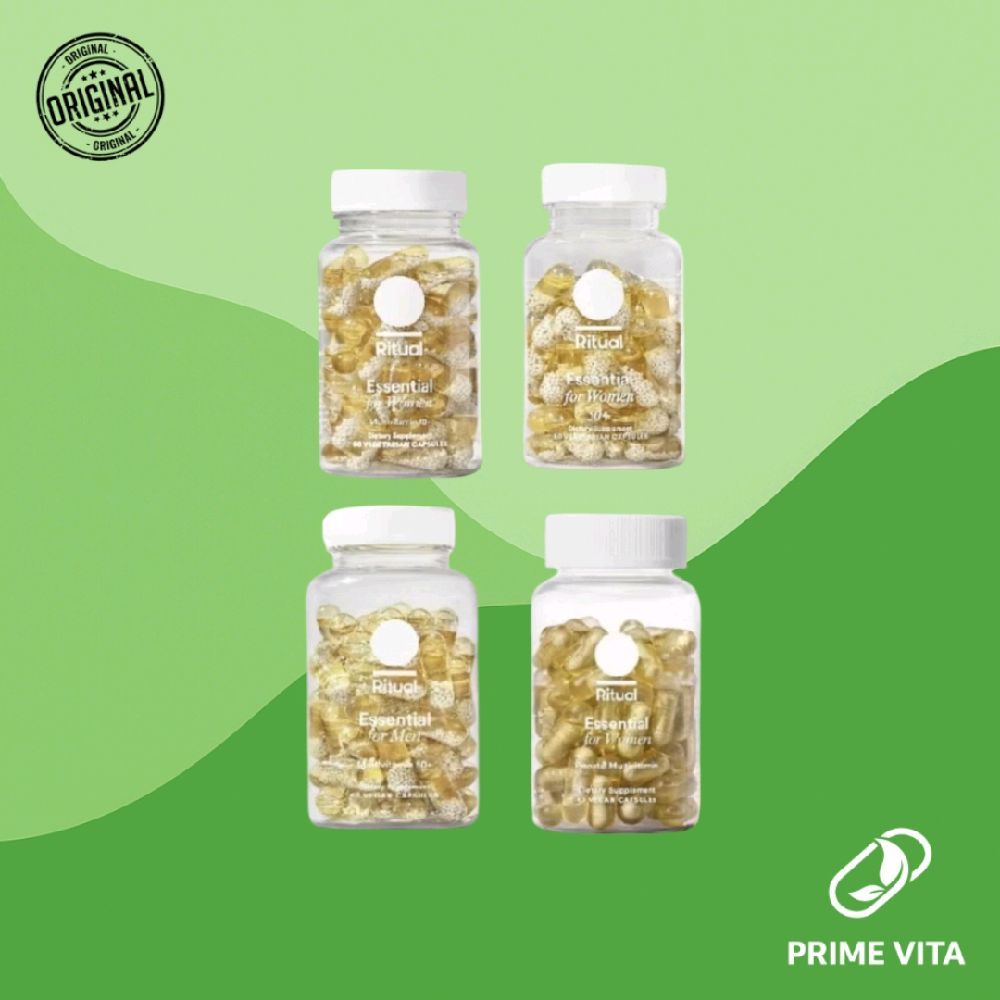 Ritual Essential for Men / Women Multivitamin – 60 Kapsul – Suplemen Multivitamin USA Original untuk