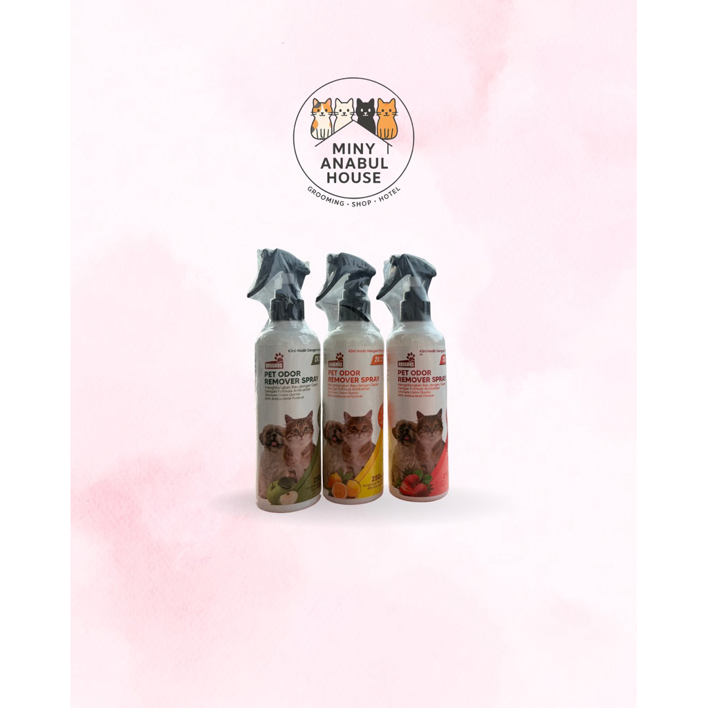 Novamos Pet Odor Remover Spray - Penghilang Bau Hewan