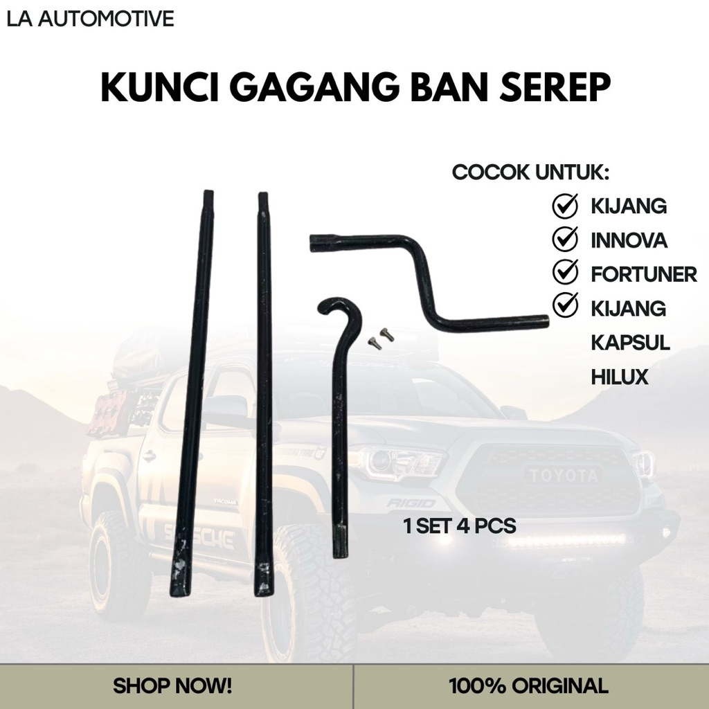 KUNCI GAGANG BAN SEREP KIJANG INNOVA FORTUNER KIJANG KAPSUL HILUX