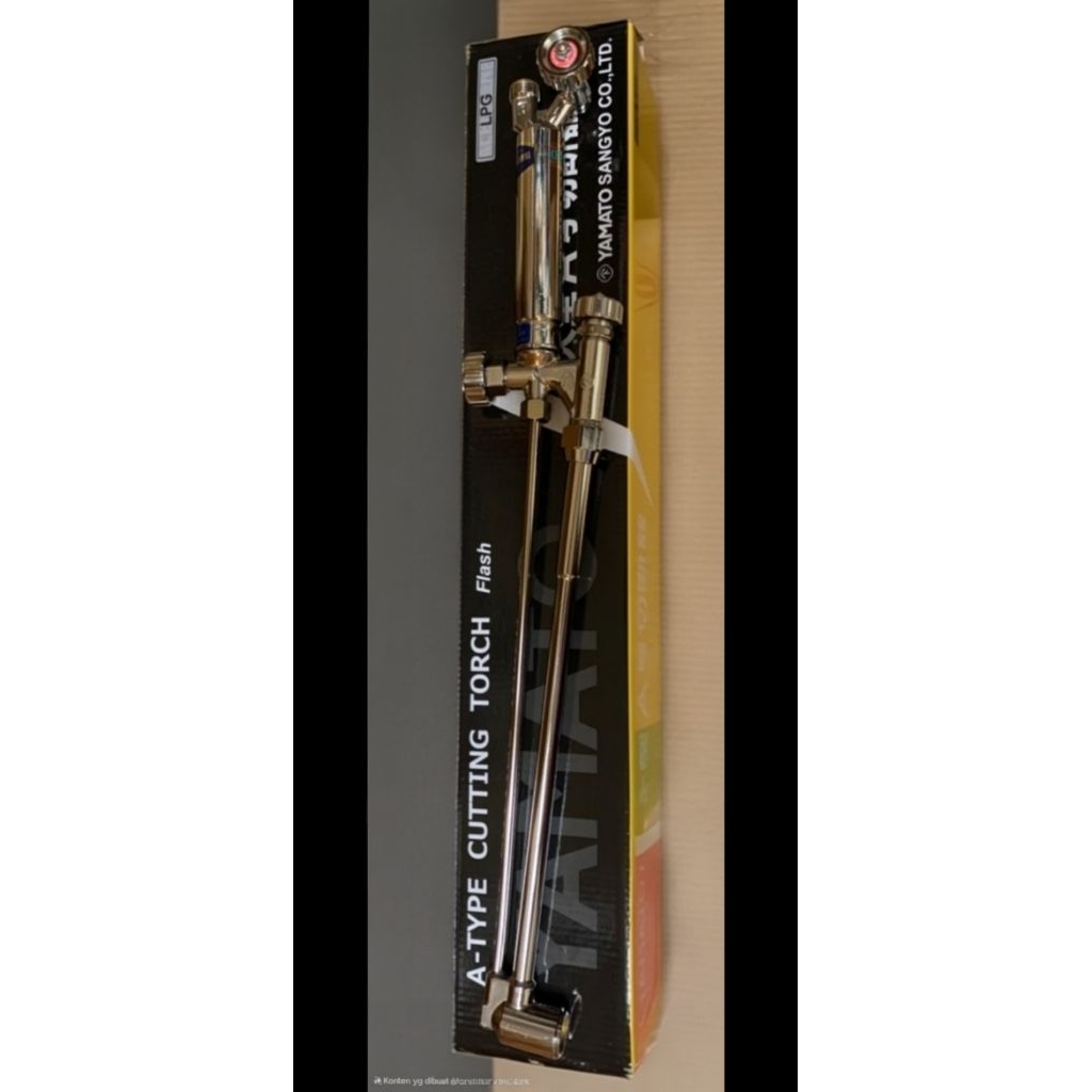 Torch Cutting Gas LPG YAMATO SANGYO A-Type Flash – Obor Las Potong Besi Baja