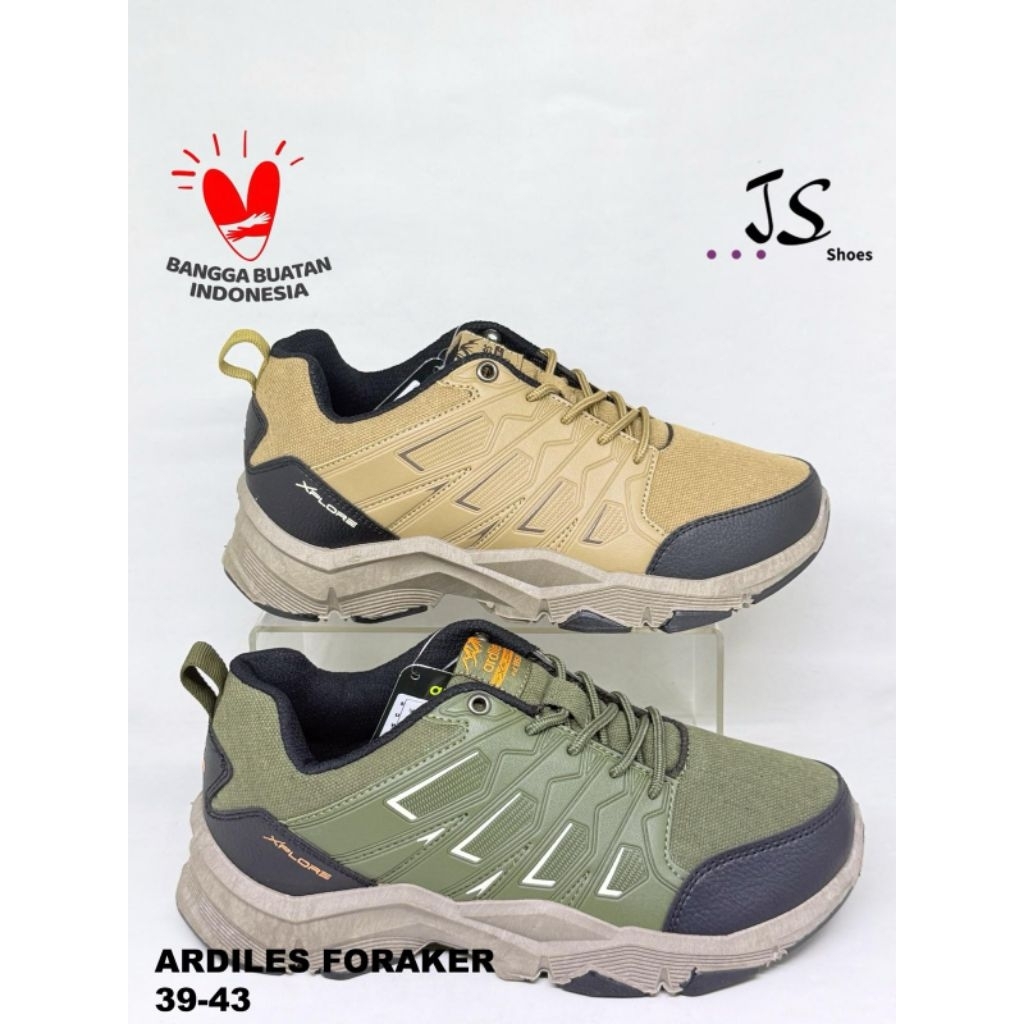 ARDILES FORAKER - SEPATU HIKING PRIA DEWASA MERK ARDILES ORIGINAL