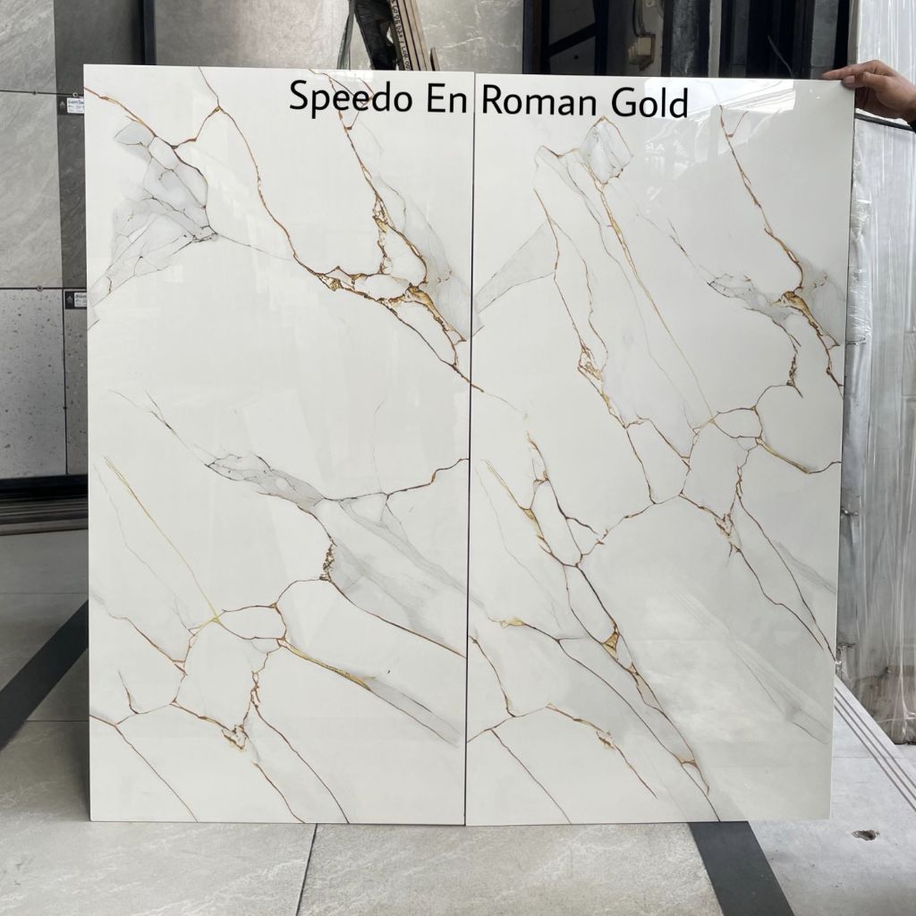 Granite Lantai Dinding 60x120 Speedo En Roman Gold Glazed Polished
