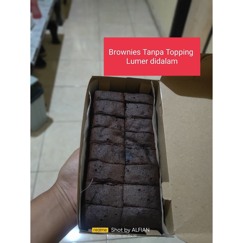 Brownies Kukus/Enak/Coklat/enak/terlaris(JATIM ONLY)