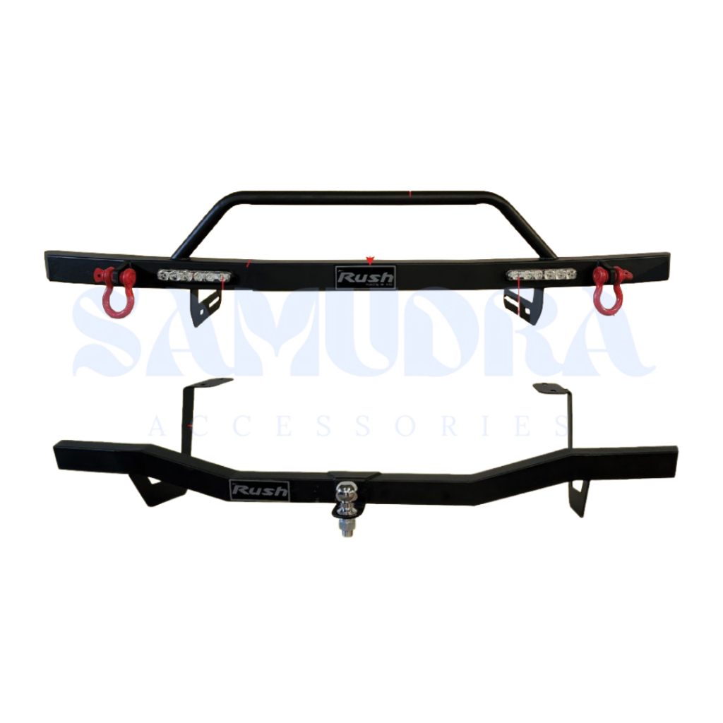 [ CUSTOM ] PAKET TANDUK TOWING DEPAN + BELAKANG INNOVA/FORTUNER/RUSH/TERIOS/AVANZA/XENIA/CALYA/SIGRA