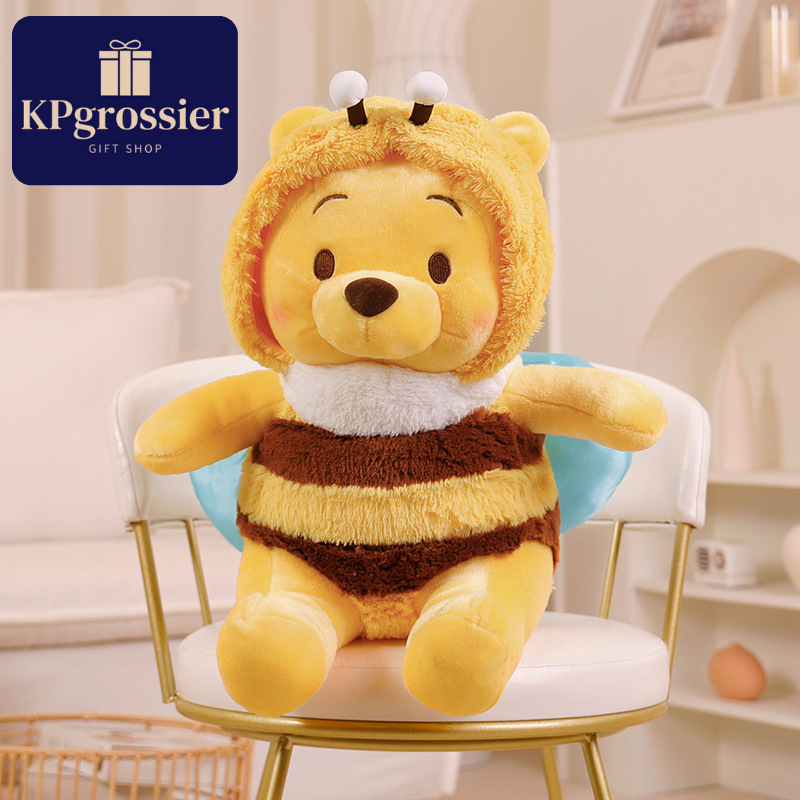 Boneka Winnie The Pooh Disney Kostum Lebah 20 cm