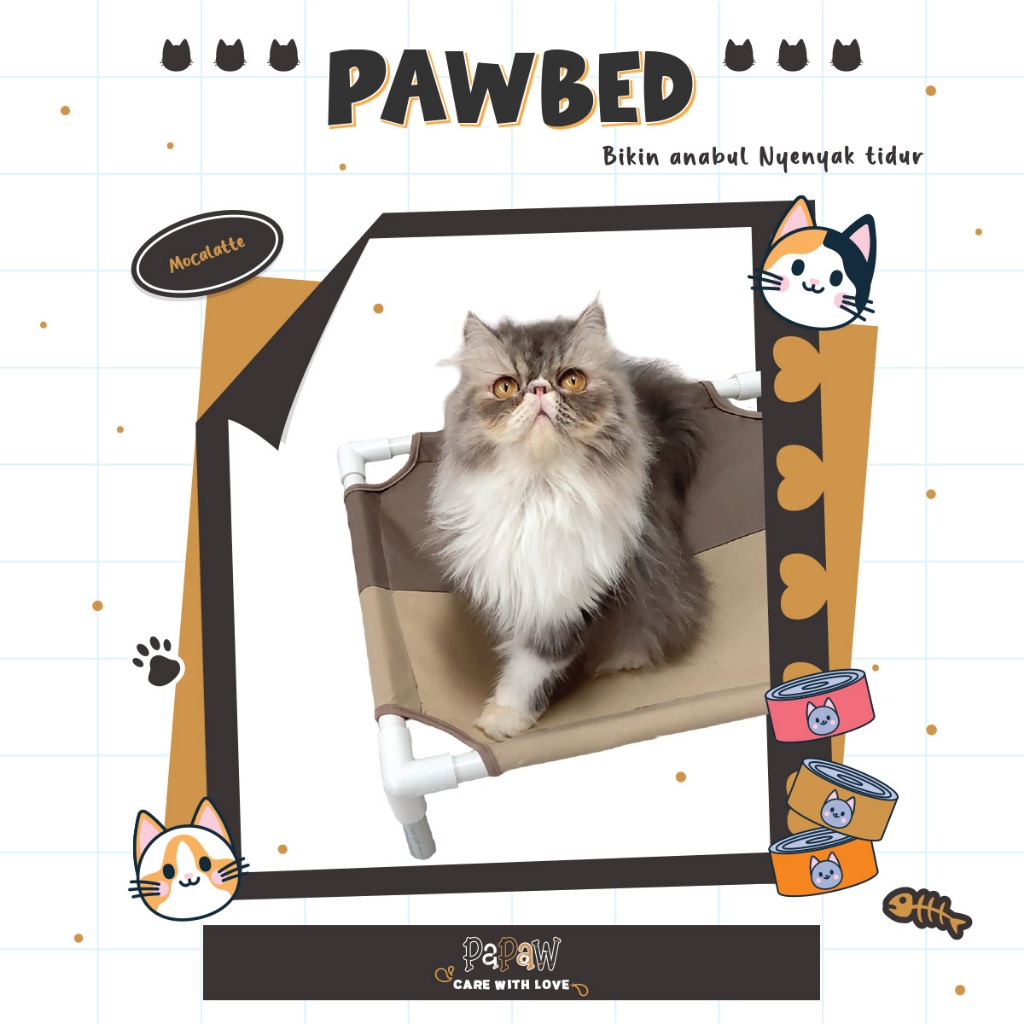 Tempat Tidur Kucing Anjing Bongkar Pasang Waterproof