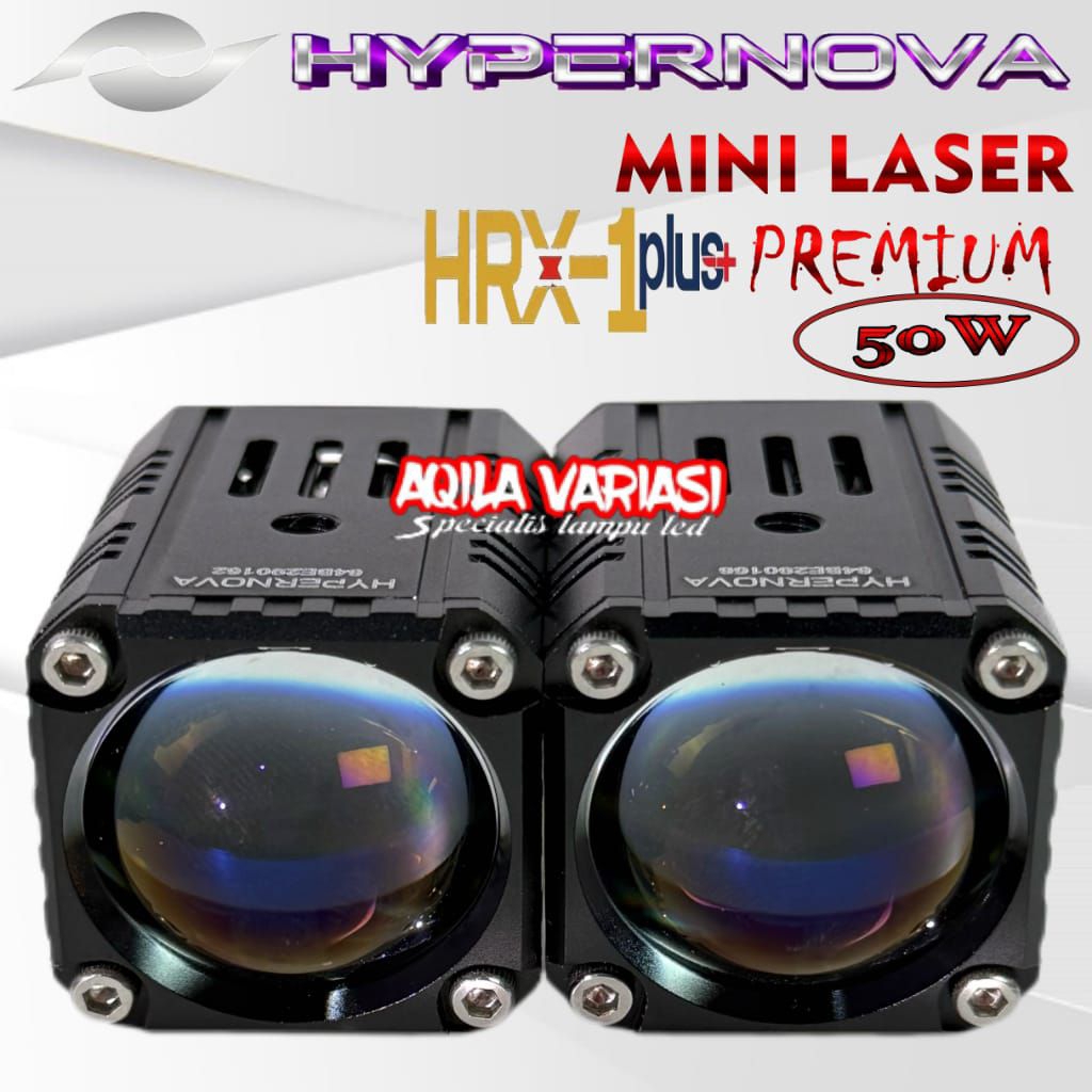 HYPERNOVA HRX-1 LAMPU SOROT MINI LASER ORIGINAL HYPERNOVA HRX-1 PLUS 50 W