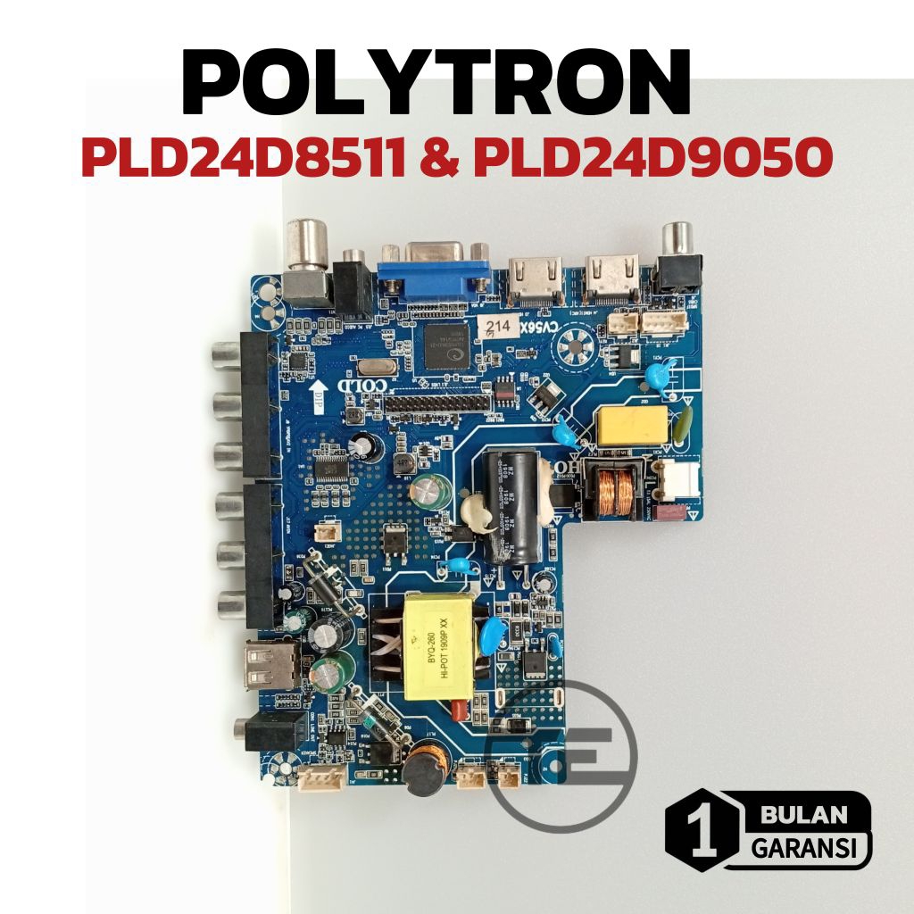 POLYTRON PLD 24D8511 & PLD 24D9050 MAINBOARD MESIN TV LED POLYTRON PLD24D8511 & PLD24D9050