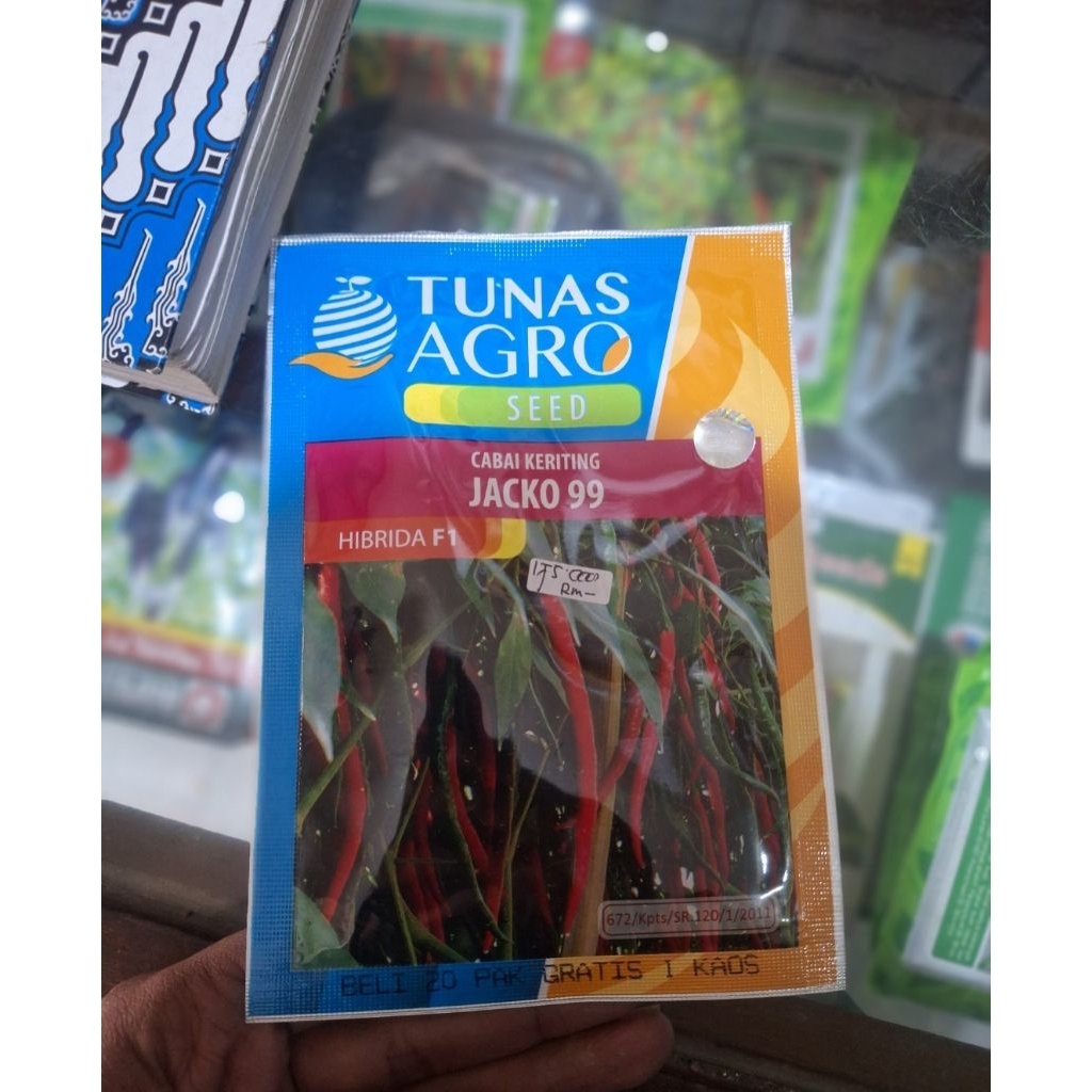 Benih Cabai Keriting Jacko99 F1 10gr
