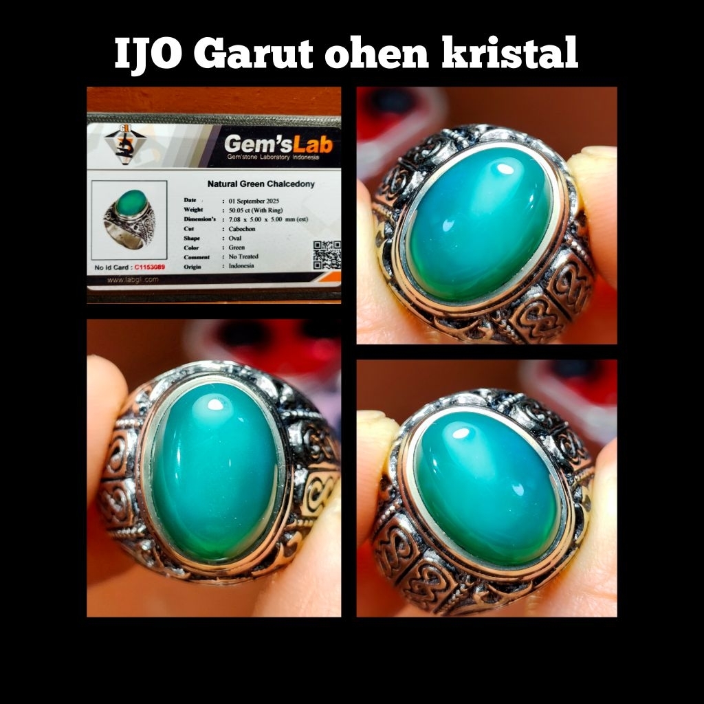 CINCIN BATU IJO GARUT OHEN