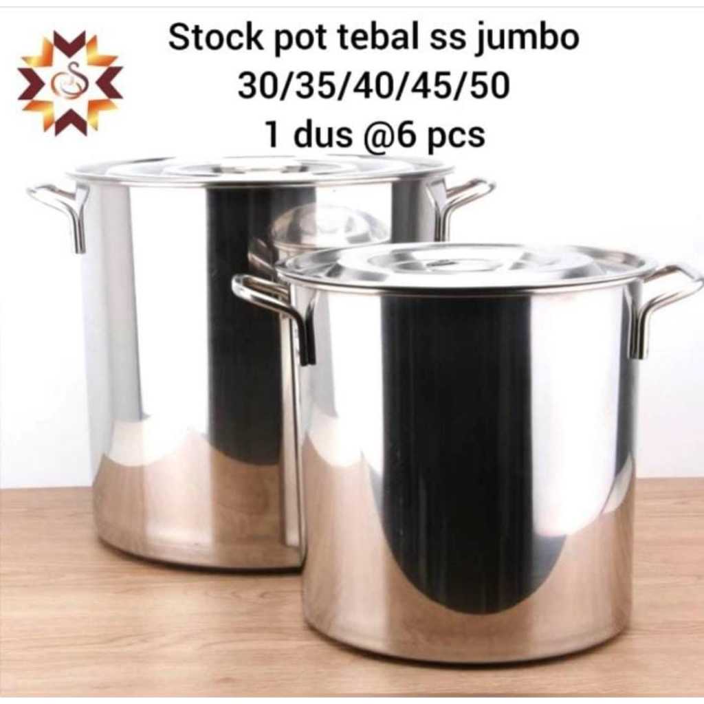 Panci Stainless Steel 16 LM128 50cM  Morganware Morganware ss jumbo