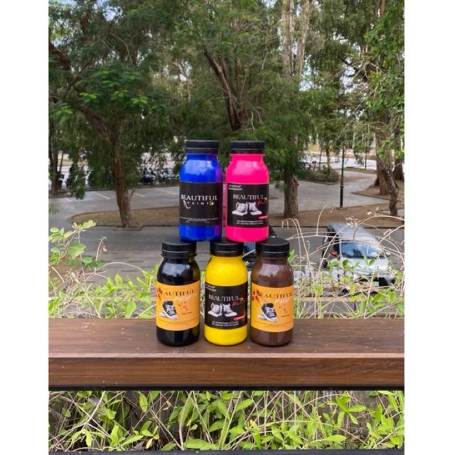 Cat Sepatu Permanen Kanvas Waterbased  Topi/Tas/Sepatu