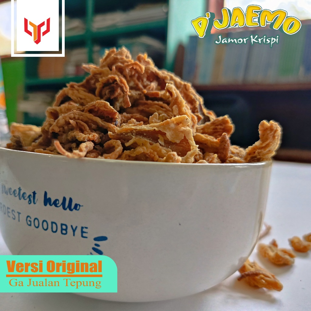

Jamur Crispy D’Jaemo Original 70g/120g/300g | Camilan Renyah Gurih Halal UMKM Terbaru