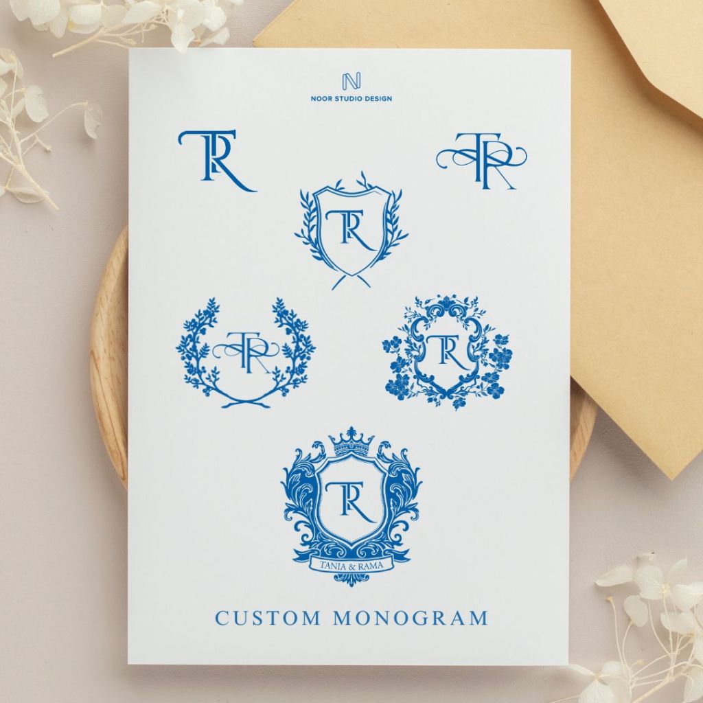 Jasa Desain Logo Wedding | Custom Monogram | Logo Inisial | Logo Wedding Invitation | Logo Undangan