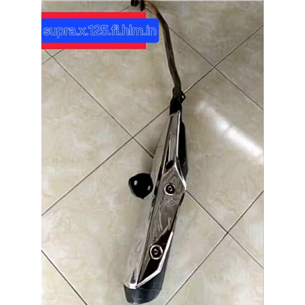 Knalpot Standar Supra x125 fi Knalpot Standar Hlem.in Original (Second)
