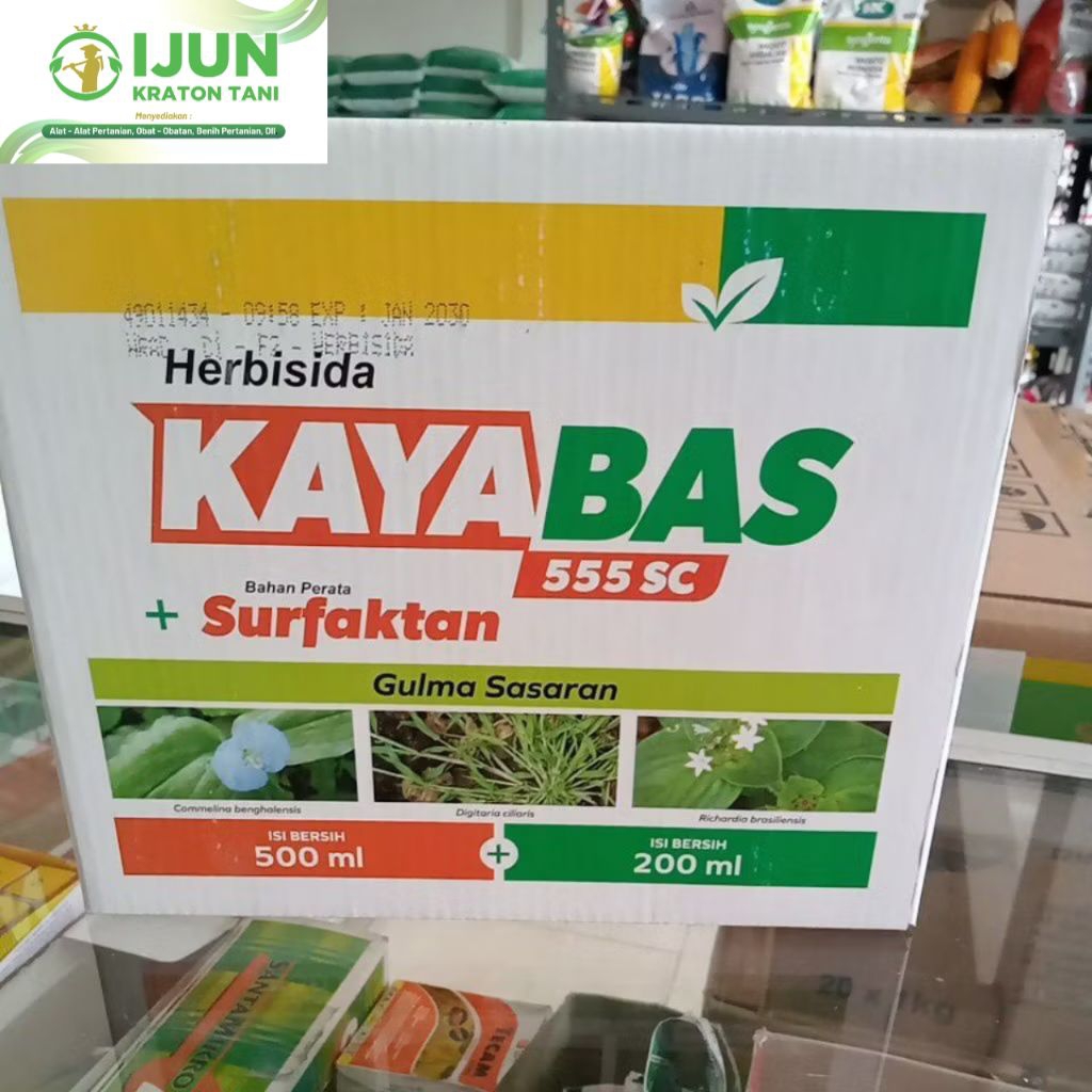 kayabas 500ml obat rumput jagung