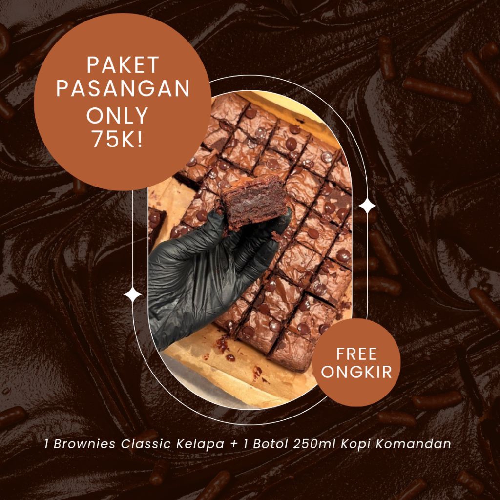 

PROMO BUNDLING BROWNIES COUPLE