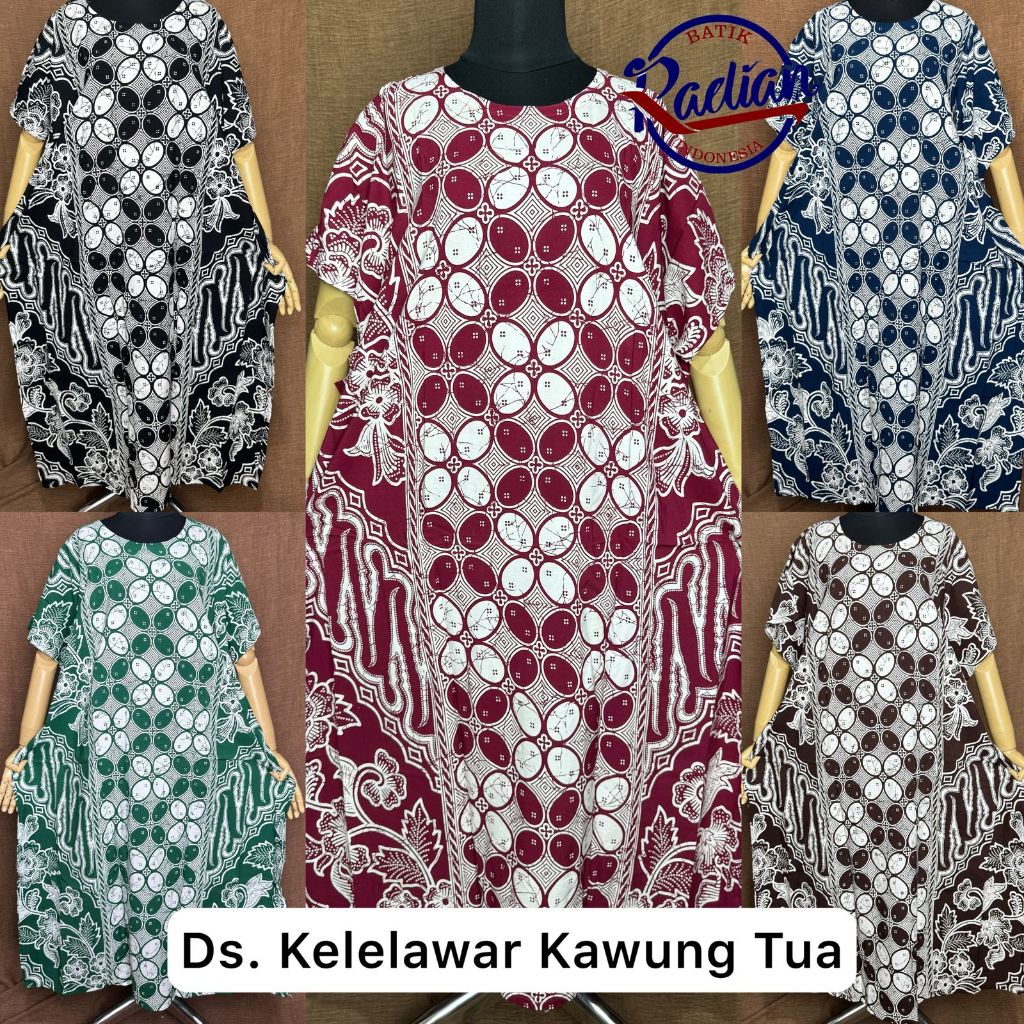 Daster Kelelawar Kalong Lowo Jumbo Batik Radian Bahan Rayon Soloan Premium