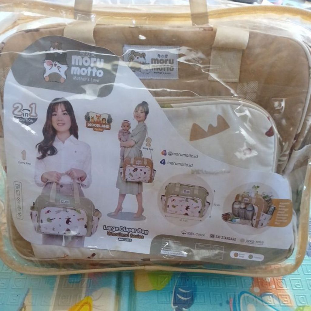 TAS BAYI MORU MOTTO WOODLAND SERIES LARGE