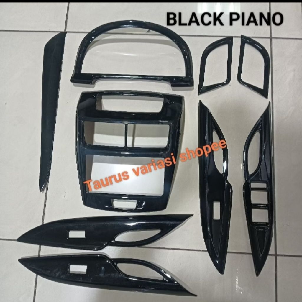 cover tempel Panel Dashboard/Interior grand Avanza / great Xenia 2015 2016/2017/2018 warna black pia