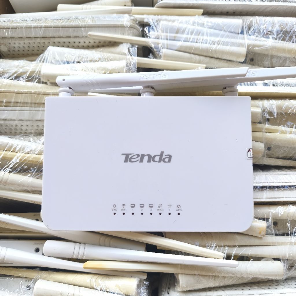 Router Tenda F3 V6 Ruter Tenda F3 Versi 6.0 No Adaptor
