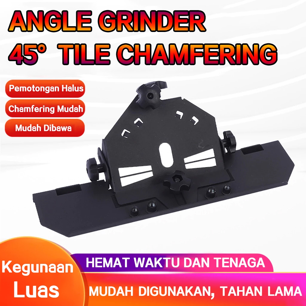 【COD】Mesin Pemotong Sudut 45 Derajat Profesional - dengan Chamfering Bracket Adapter - Untuk Keramik