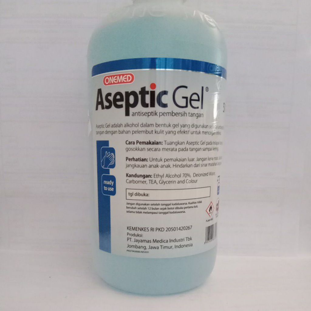 aseptic gel 500ml onemed
