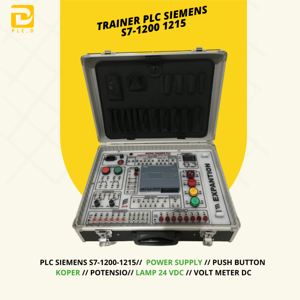 PLC Siemens 1200 - 1215 Training Kit