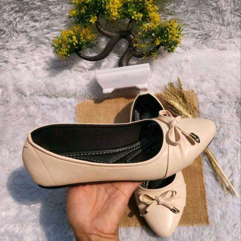sepatu flat shoes wanita ibu& anak // sol karet // sepatu flat shoes wanita kekinian/05