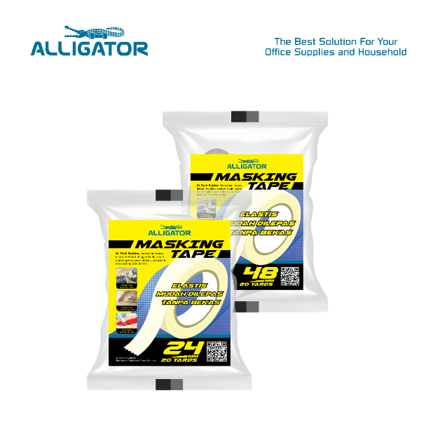 

Alligator Masking Tape 24mm & 48mm