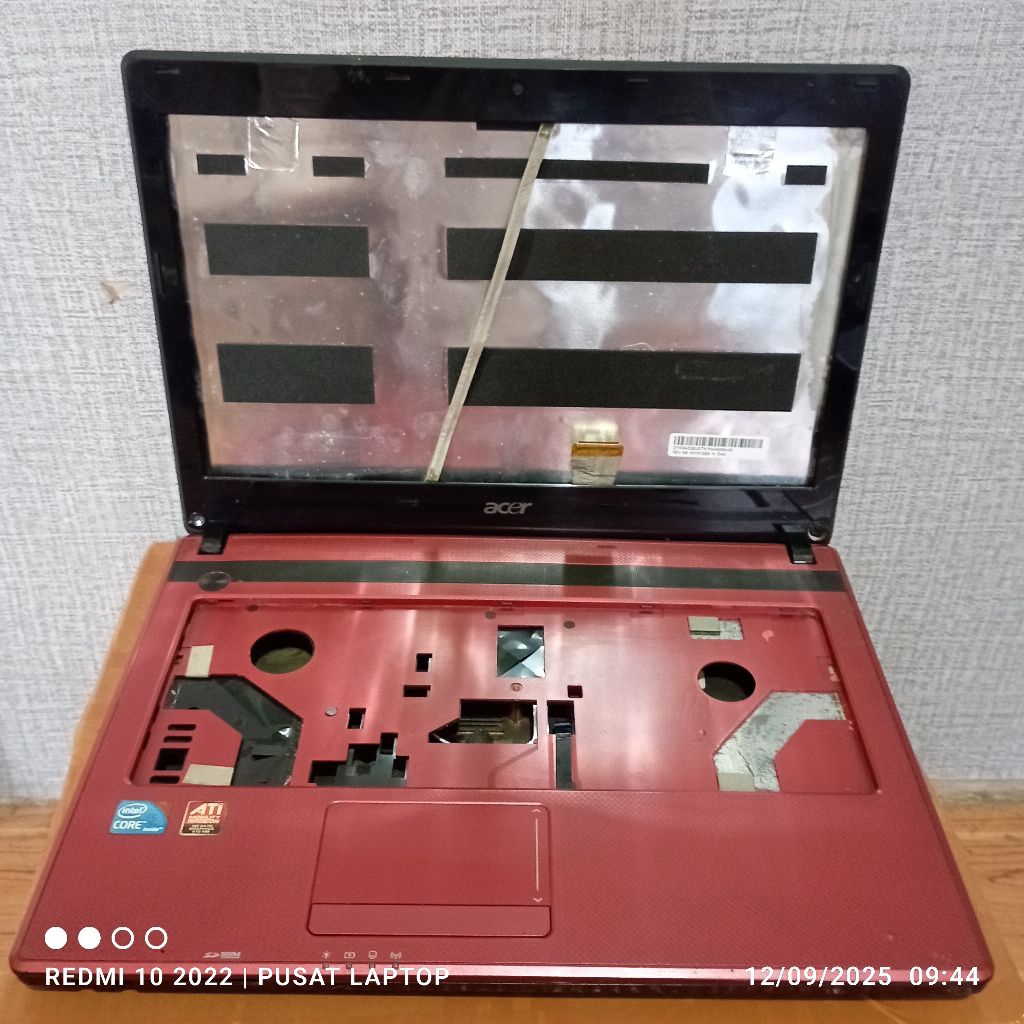 Casing Laptop Acer Aspire 4738G ORI Second Kondisi mulus masih layak pakai