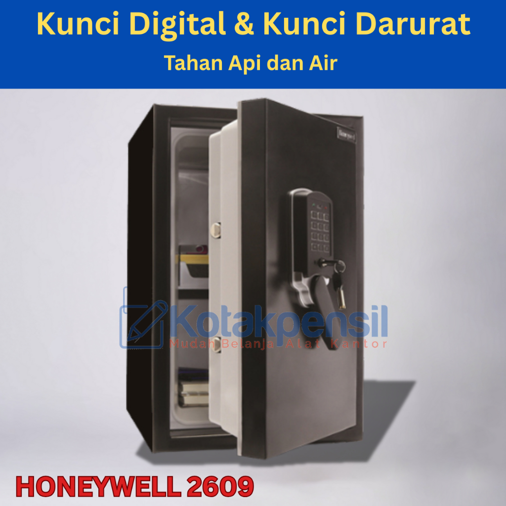 Brankas HONEYWELL 2609 Kunci Digital | Brangkas| Brankas Uang dan  Emas Tahan Api |Berangkas