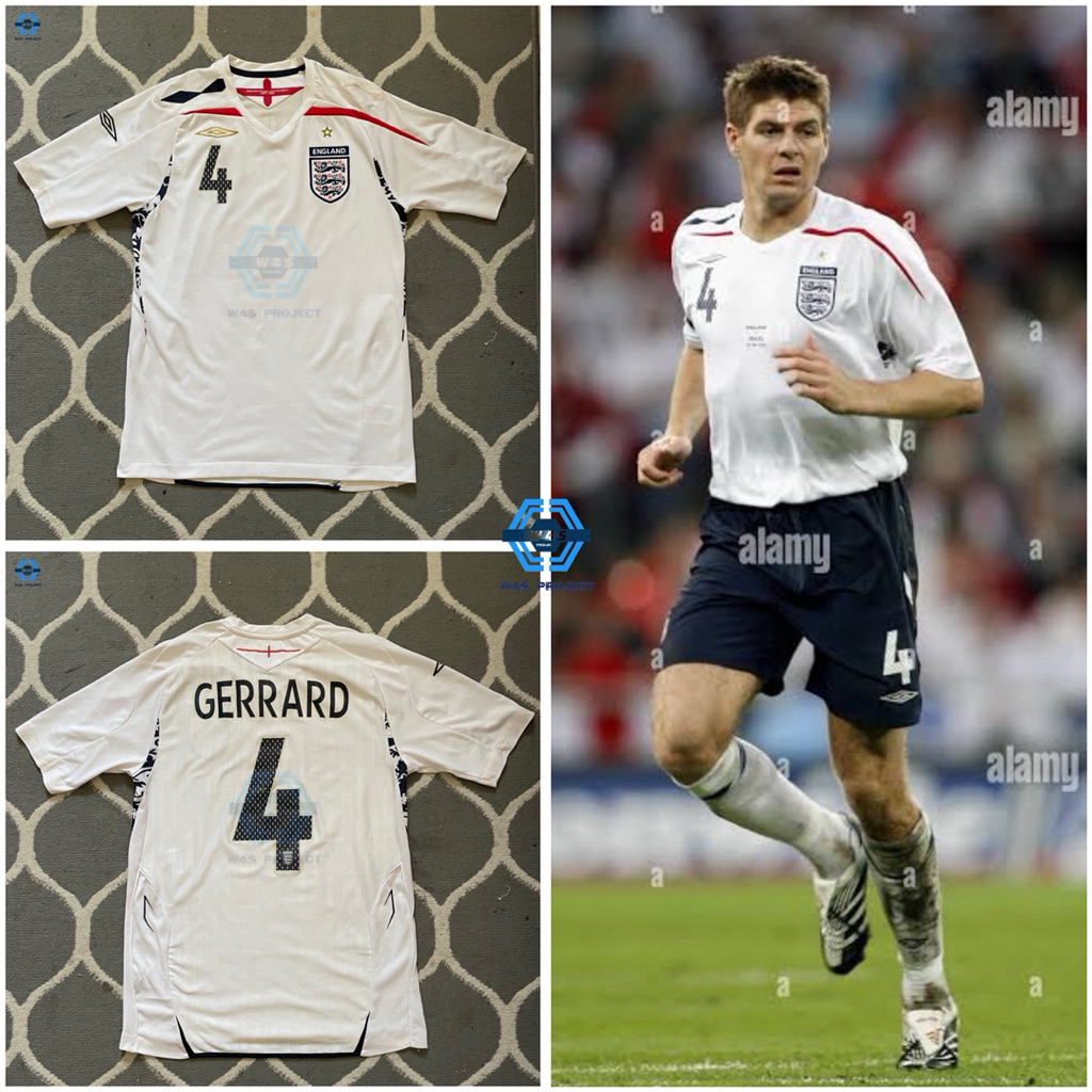 Jersey Timnas Inggris Home 2008 Original