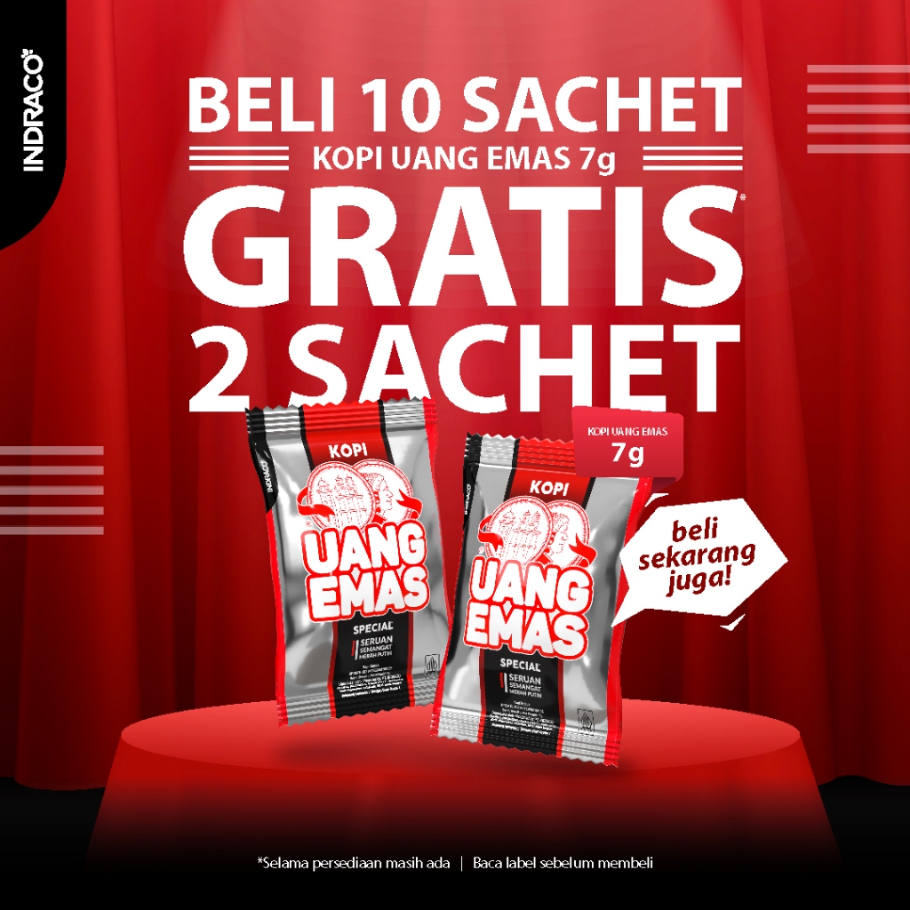 

Uang Emas Kopi Special (10 sachets x 7g)