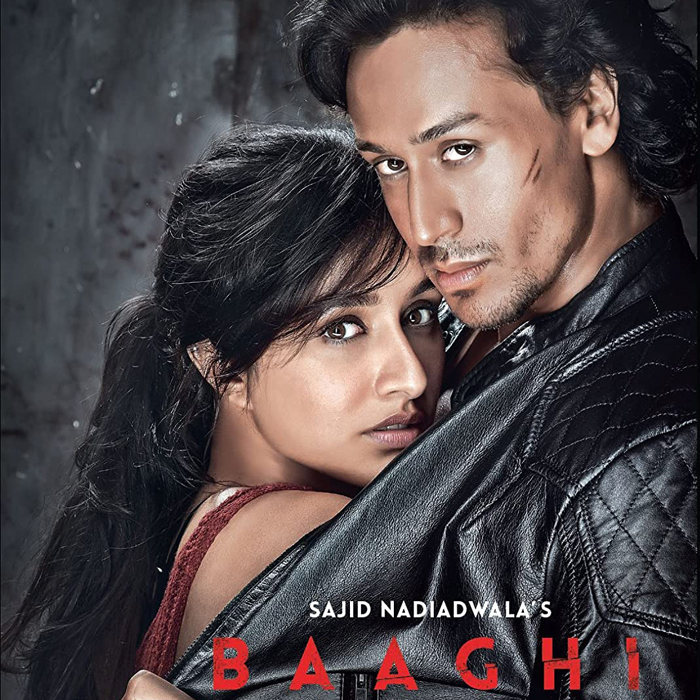 kaset DVD film india Baaghi (2016)