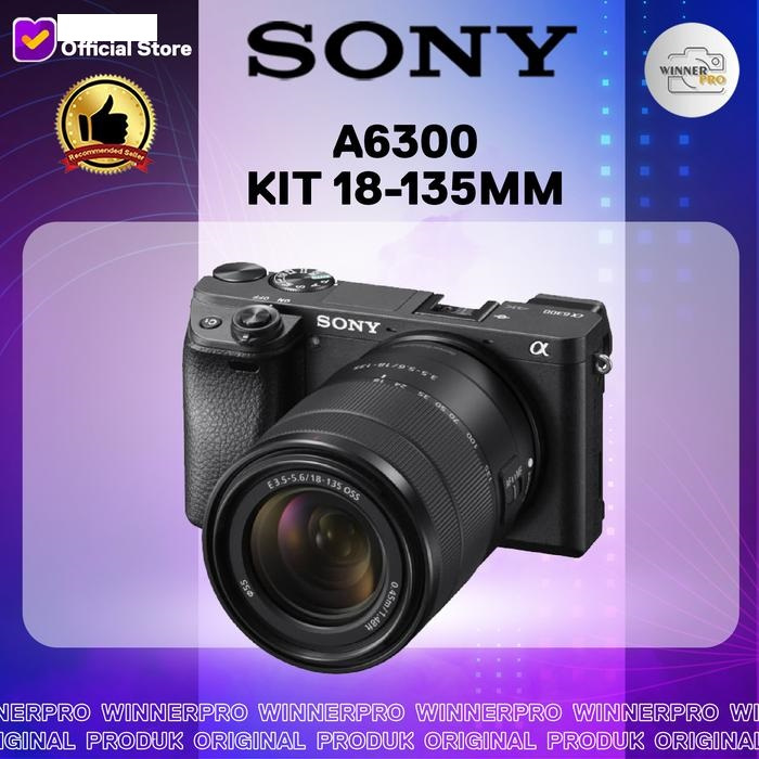 SONY ALPHA A6300 KIT 18-135MM/ a6300 / sony alpha