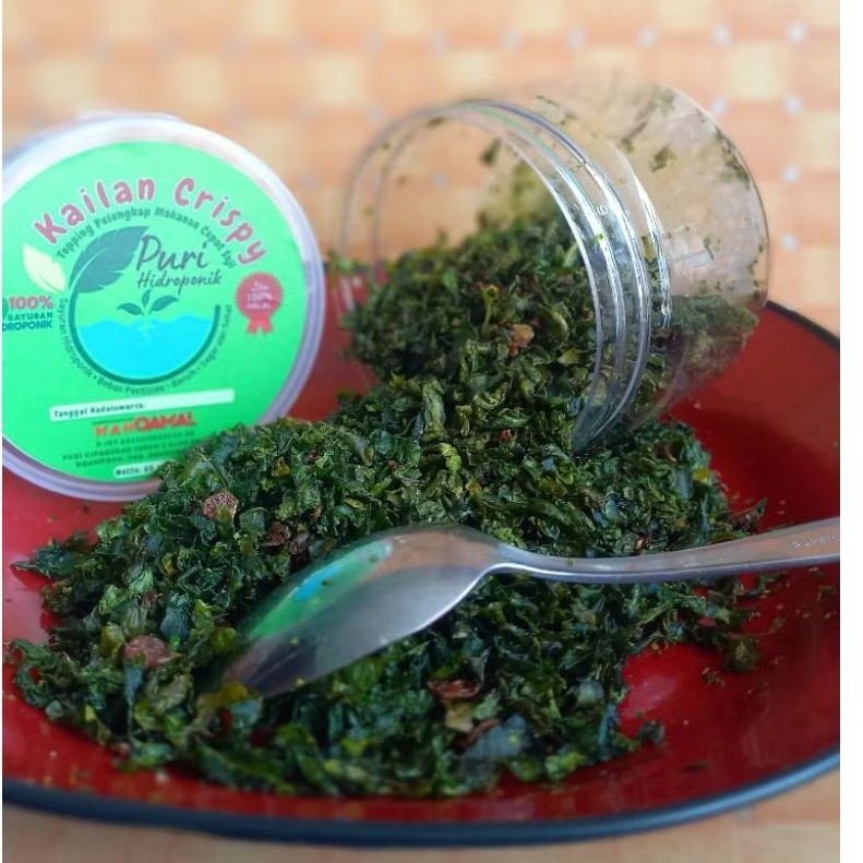 

Kailan Crispy / Kriuk sayuran Hidroponik 65 gr