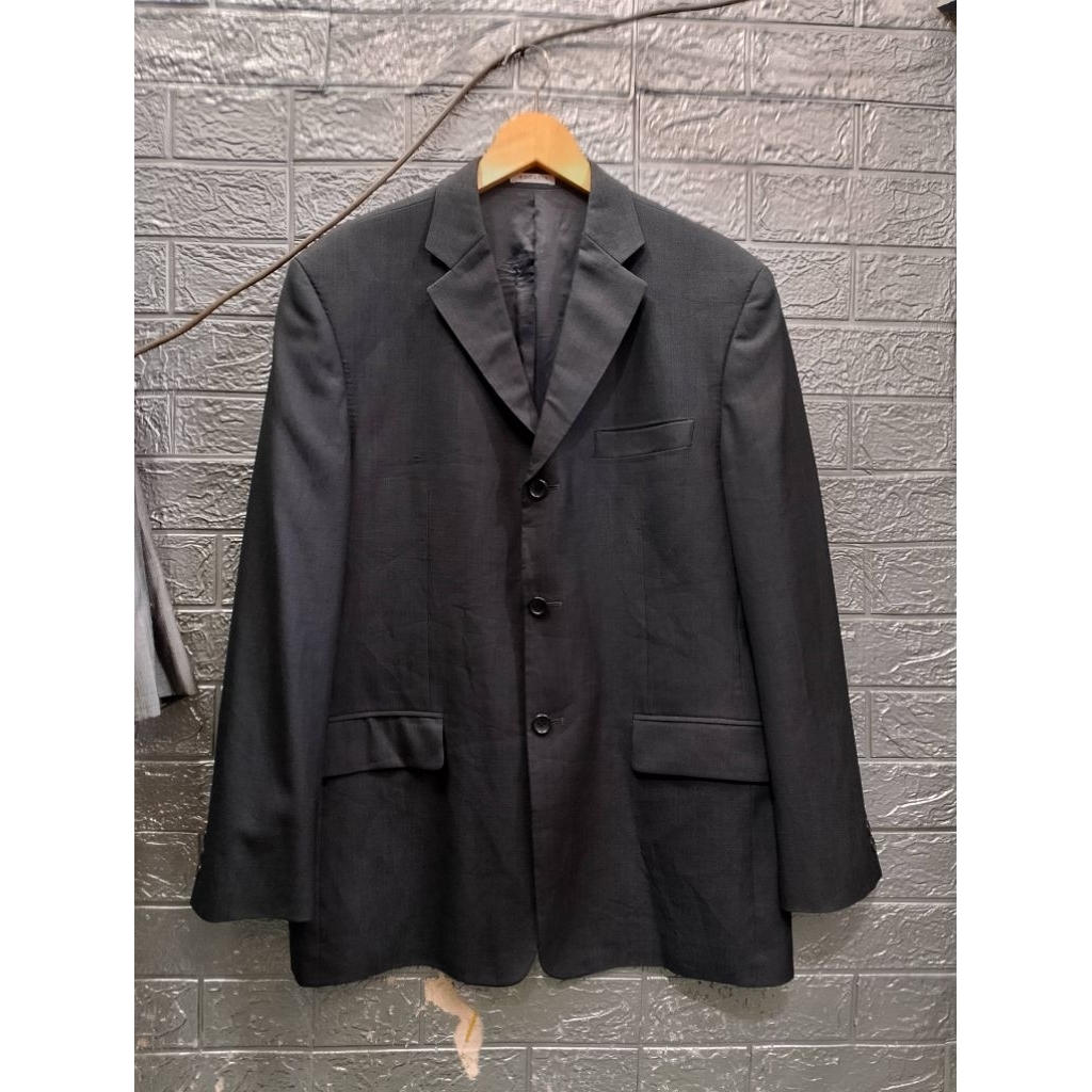 jas blazer pria ROGATIS hitam