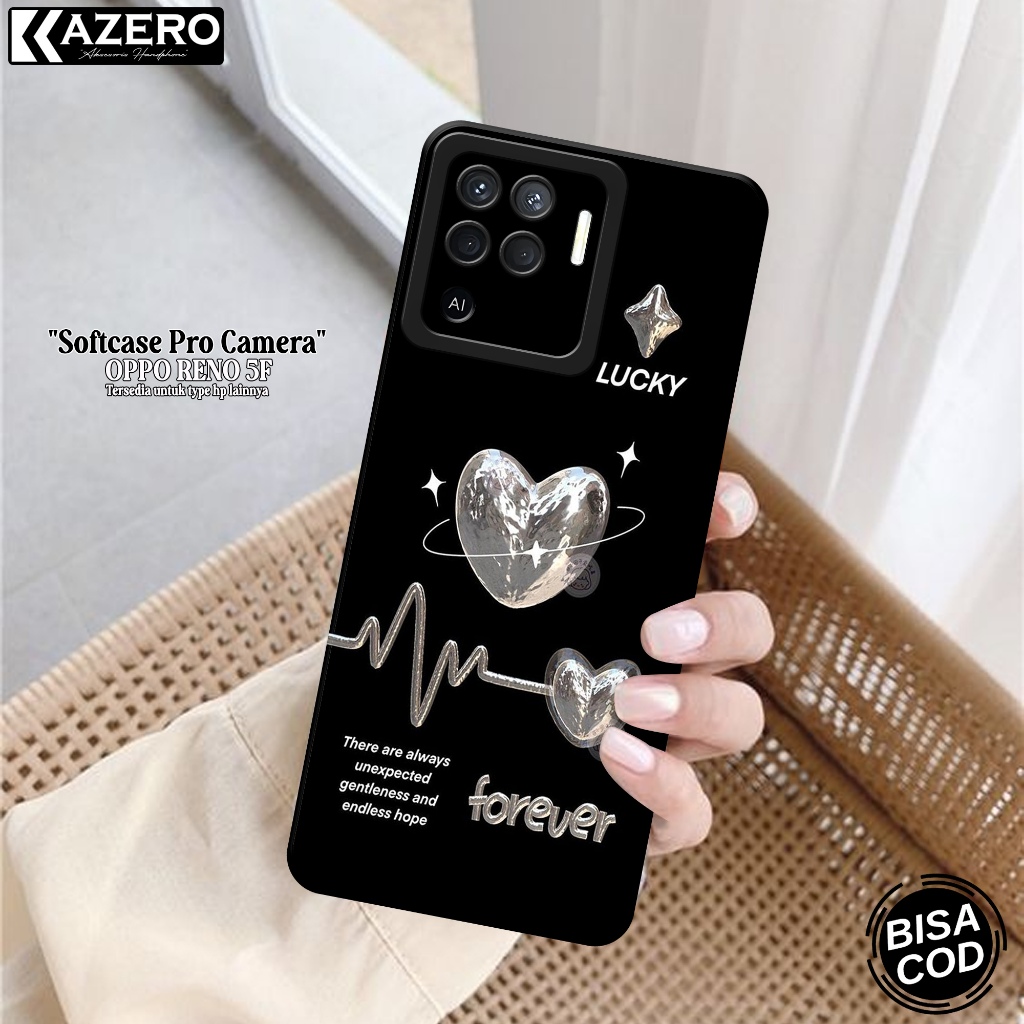 Softcase Pro Camera OPPO RENO 5F - Fashion Case Aesthetic - Case OPPO RENO 5F Terbaru - Casing OPPO 