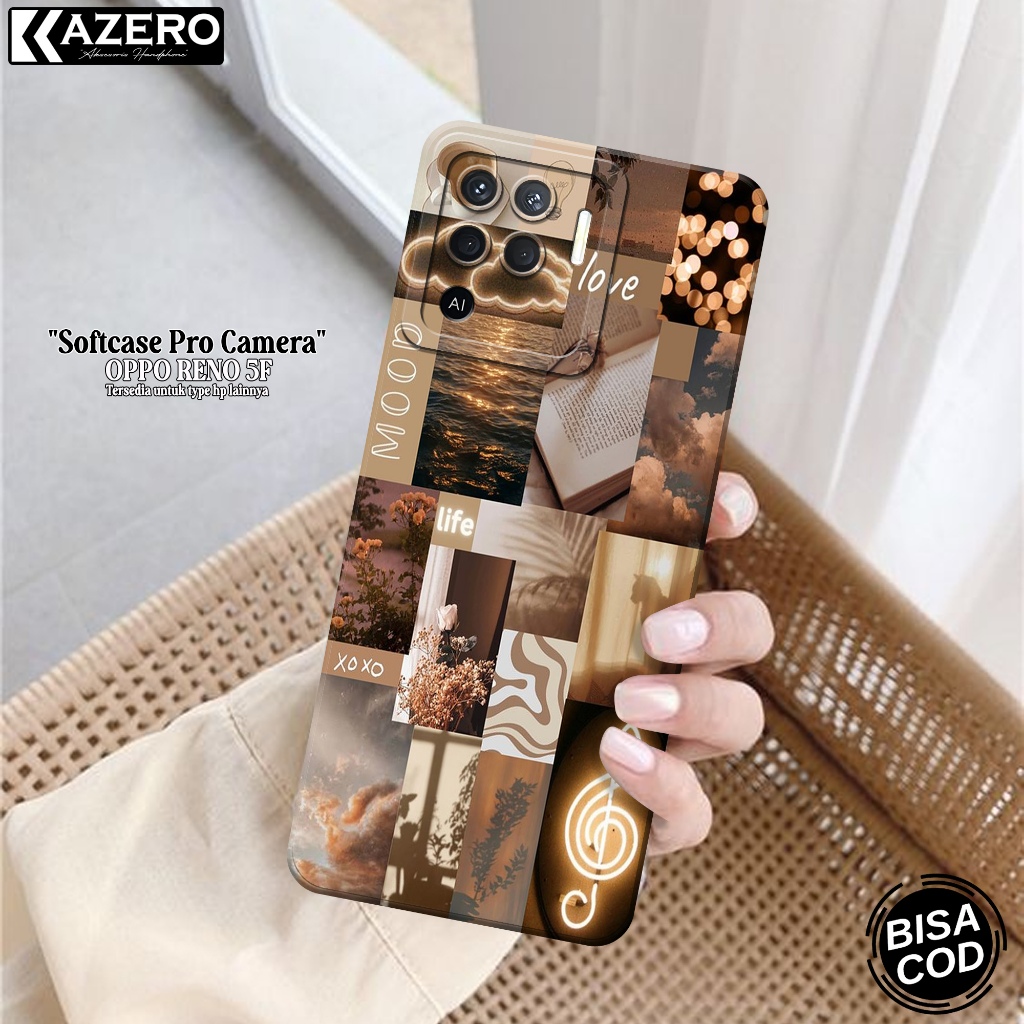 Softcase Pro Camera OPPO RENO 5F - Fashion Case Aesthetic - Case OPPO RENO 5F Terbaru - Casing OPPO 