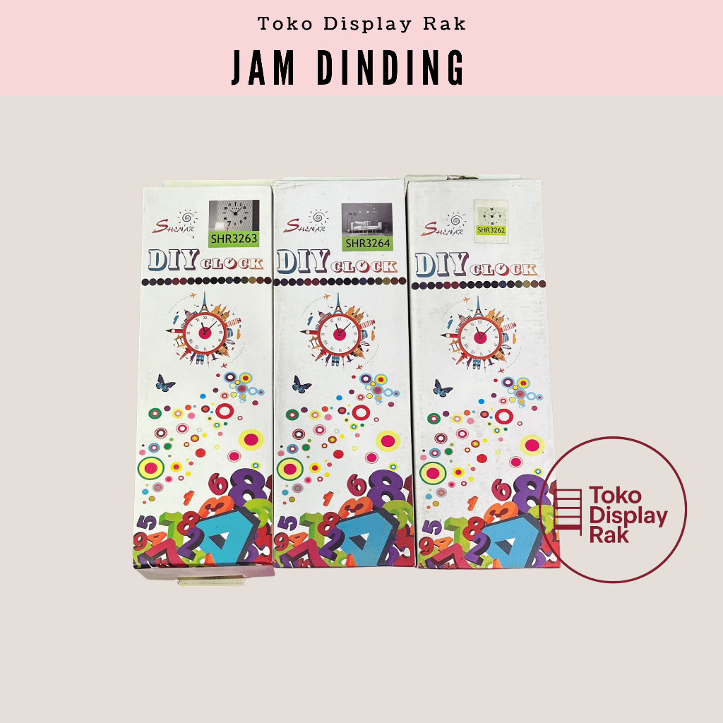 Jam Dinding Aesthetic Besar