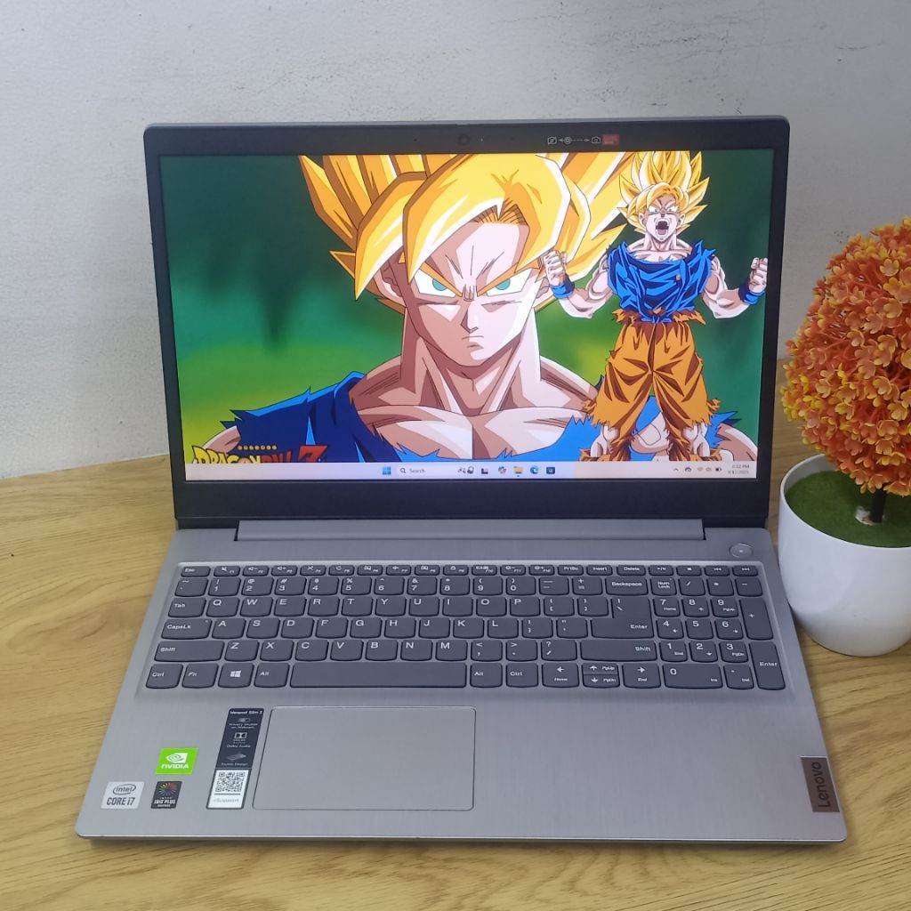 Laptop DESIGN/GAMING/EDITING/RENDERING Lenovo Ideapad slim3 Intel Core i7 Gen 10 VGA Nvidia GeForce 