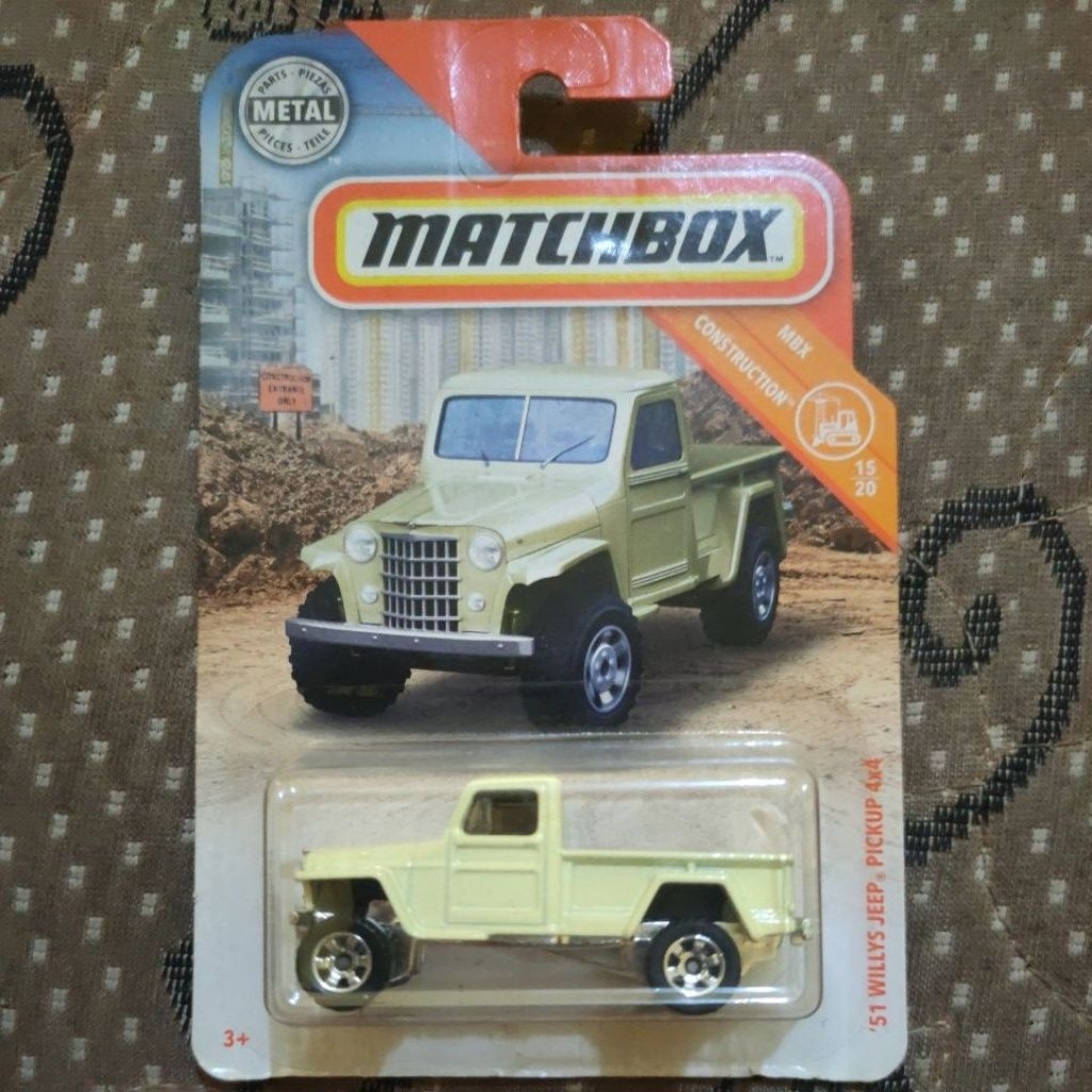 matchbox 51 Willys Jeep pickup 4x4