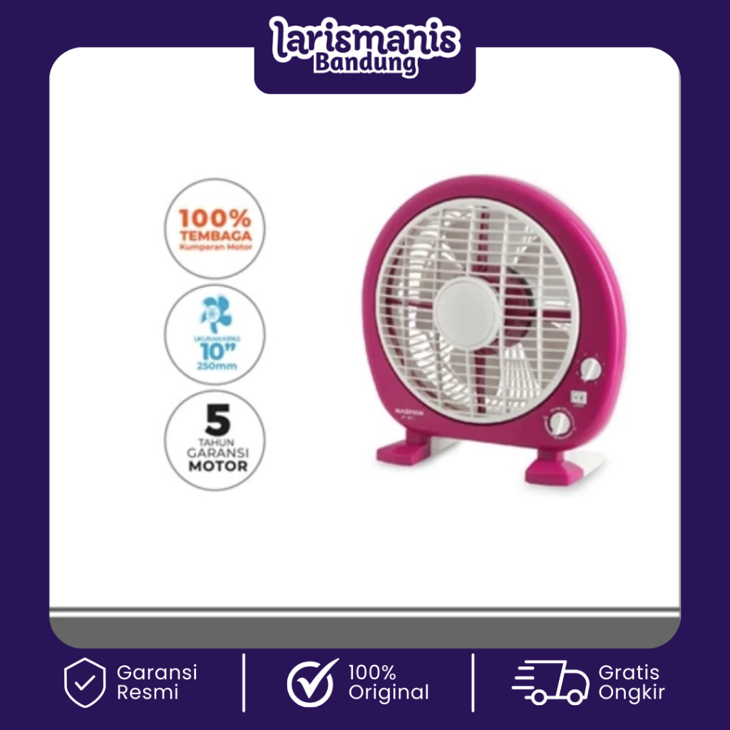 Maspion Kipas Angin Box Fan JF-121 T Kipas angin duduk JF 121 T
