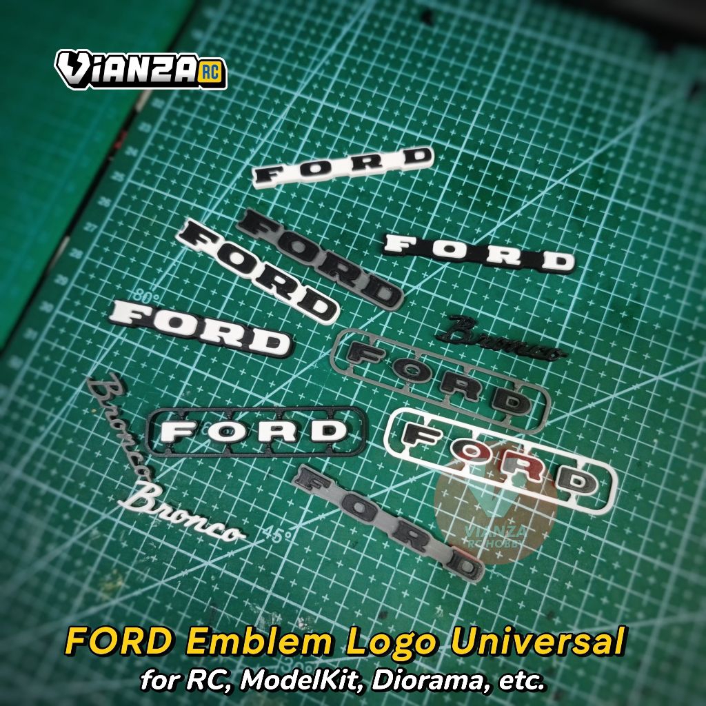 FORD Emblem Grill Logo RC Generic Umum Universal