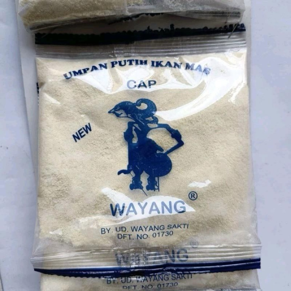 umpan pancing wayang putih produksi wayang sakti